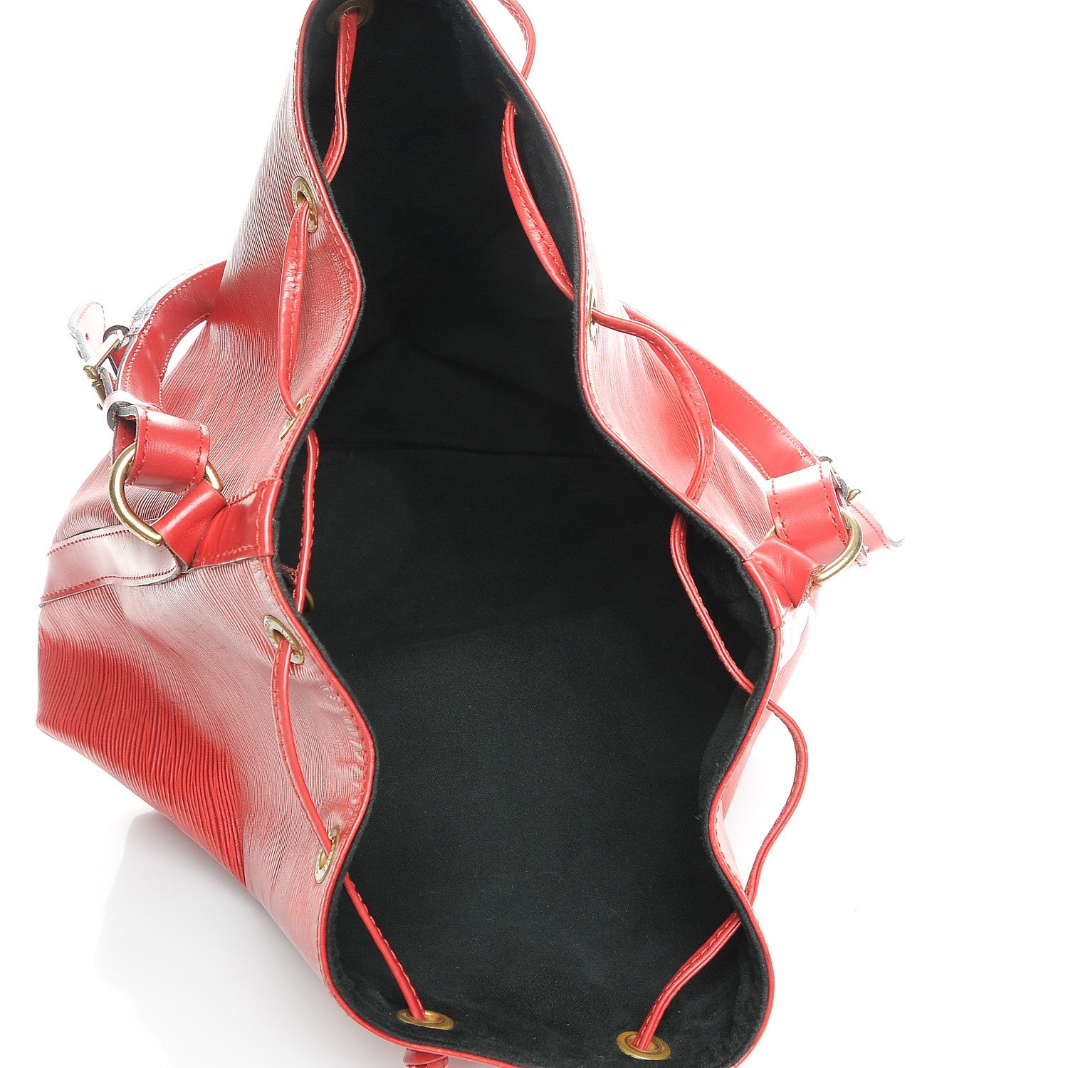 Louis Vuitton Epi Noe Castillan Red 5 of 9