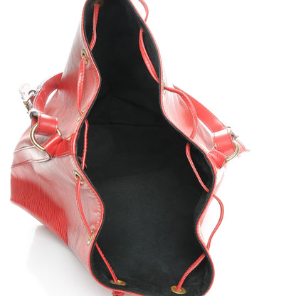 Louis Vuitton Epi Noe Castillan Red 5 of 9