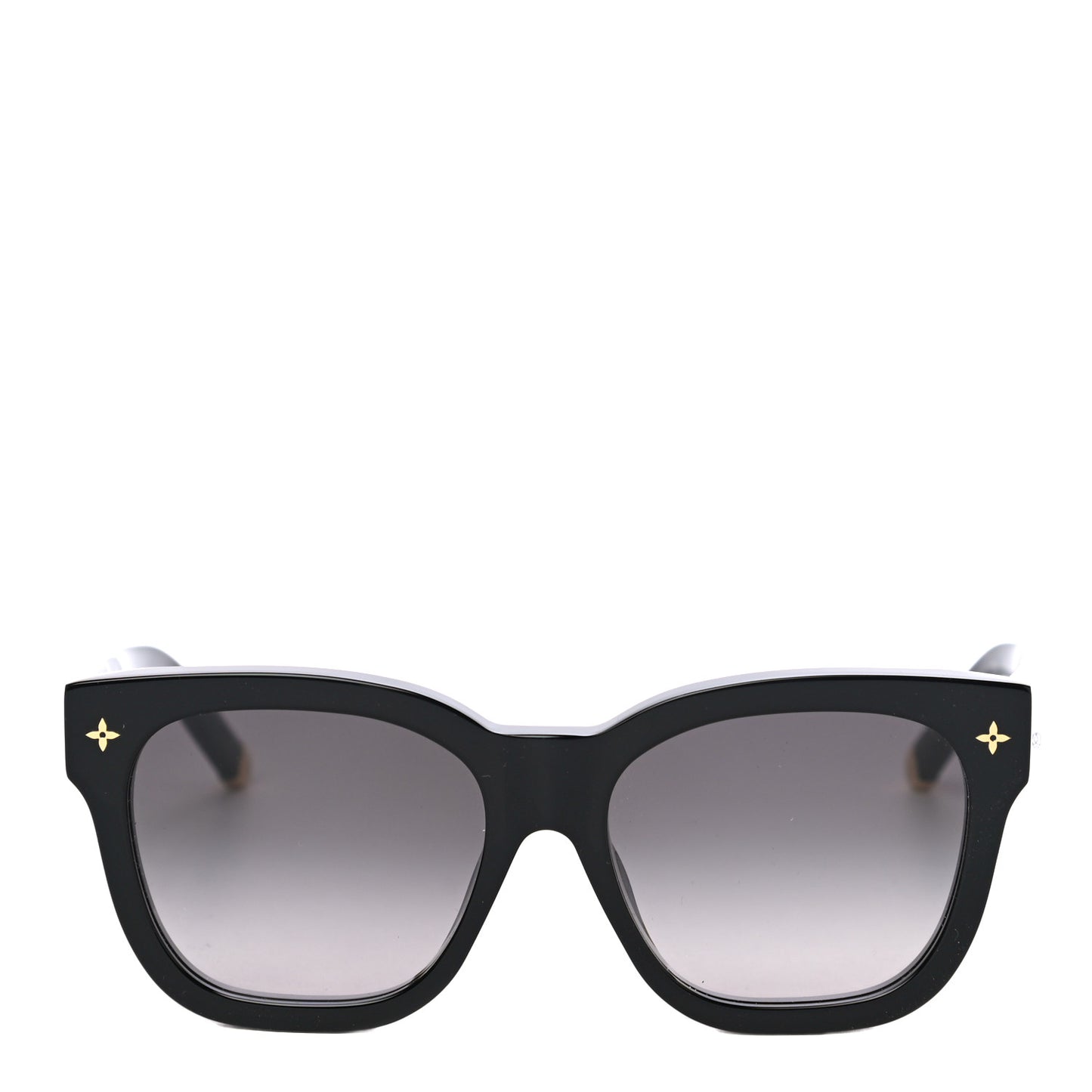 Acetate My Monogram Square Sunglasses Z1523E Black