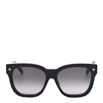 Louis Vuitton Acetate My Monogram Square Sunglasses Z1523E Black 2 of 7