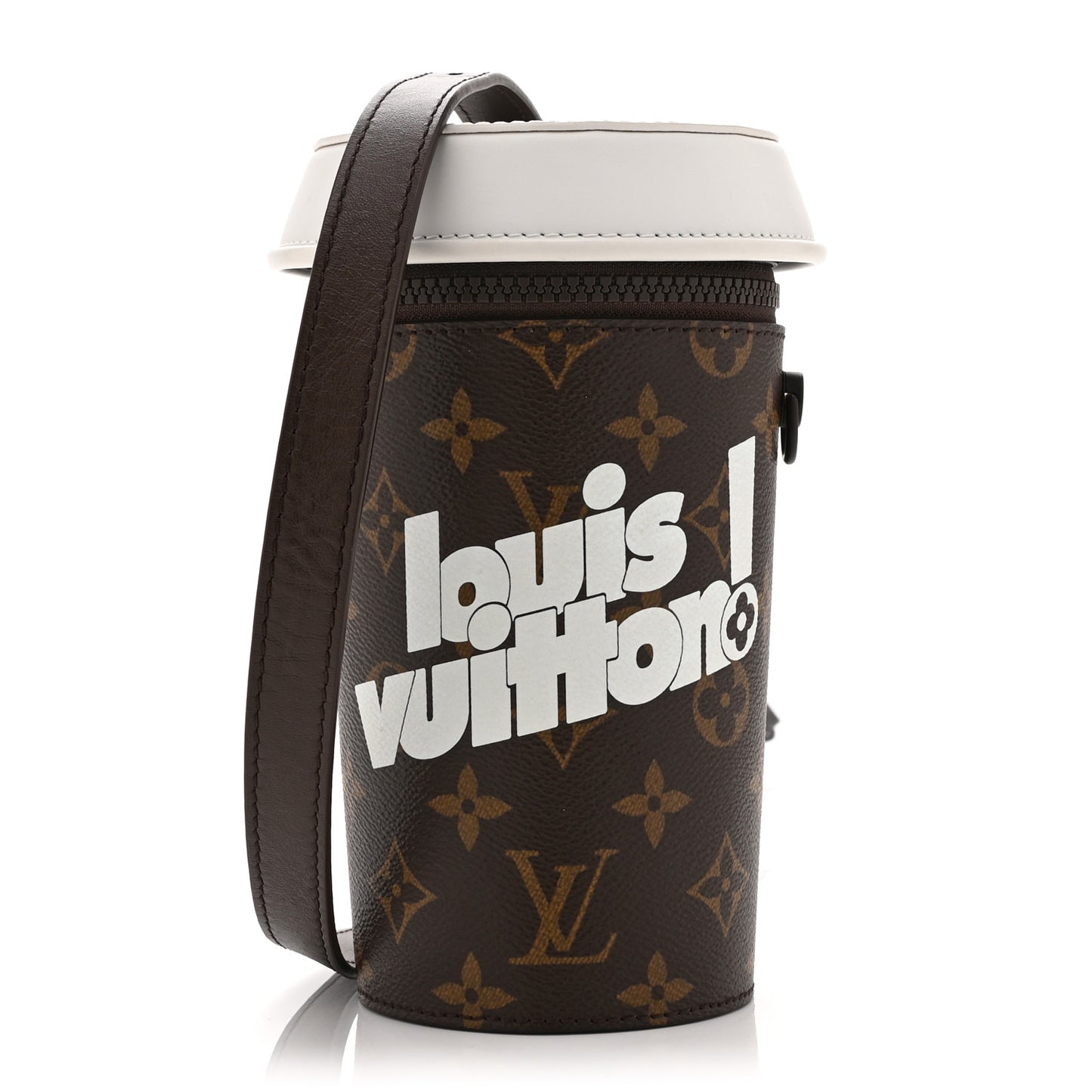 Monogram Calfskin Everyday LV Coffee Cup Pouch