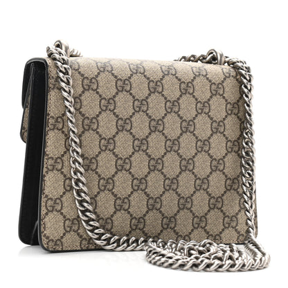 Gucci GG Supreme Monogram Mini Dionysus Shoulder Bag Black 3 of 10