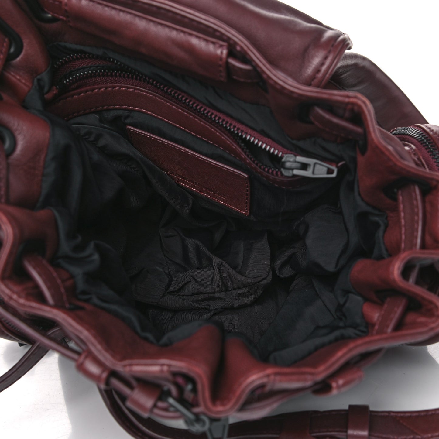 Lambskin Marti Backpack Burgundy