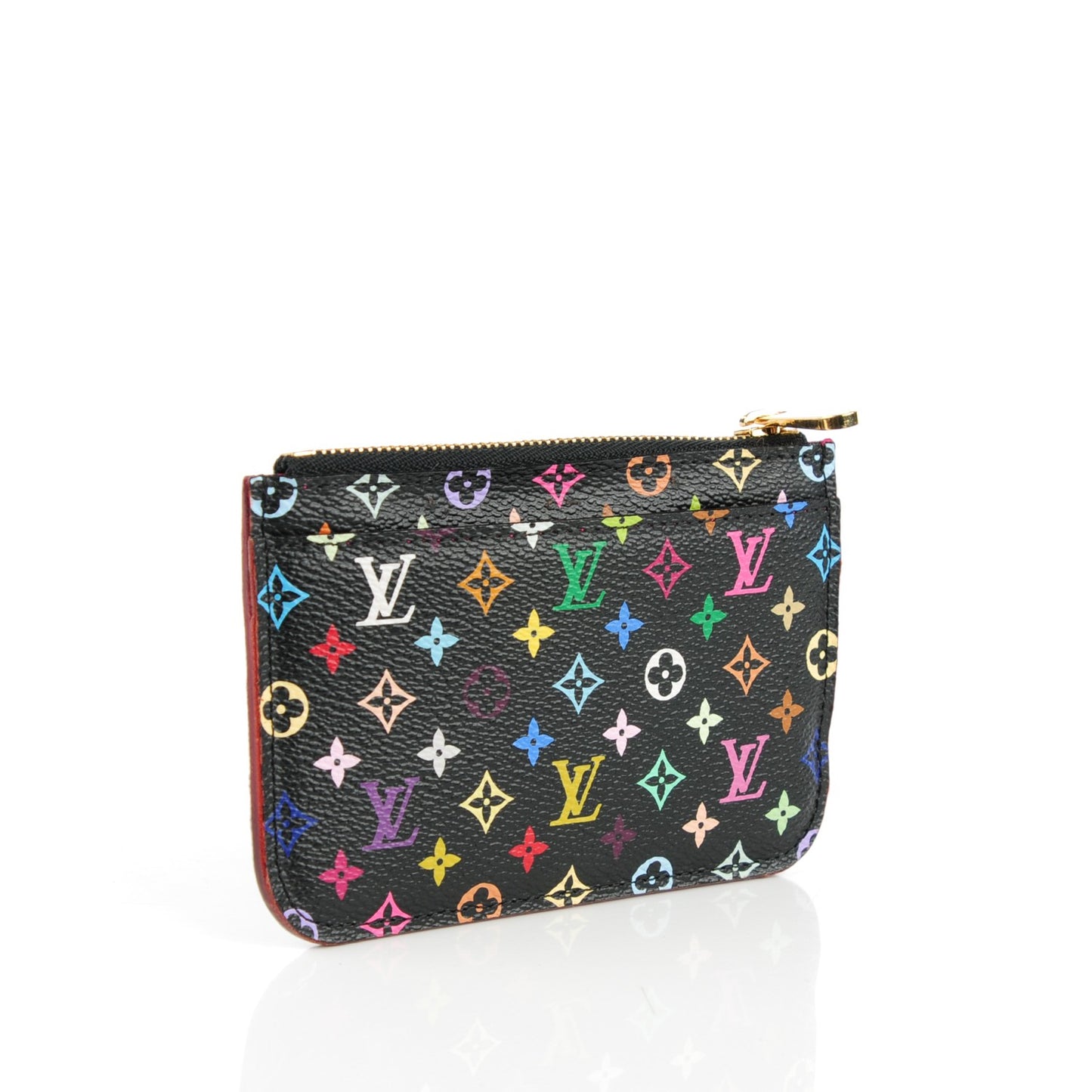 Monogram Multicolor Key Pouch Black Grenade