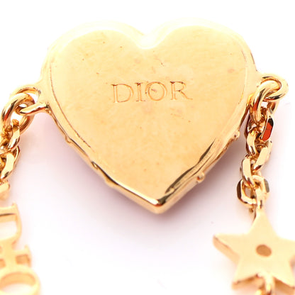 Christian Dior Metal Dioramour Bracelet Red Gold 4 of 4