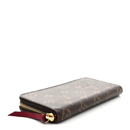 Louis Vuitton Monogram Clemence Wallet Fuchsia 4 of 9