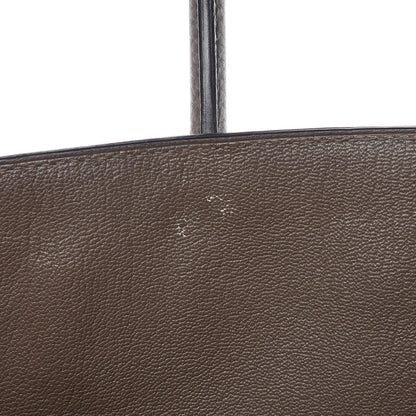 Hermes Togo Birkin 30 Etain 34 of 43