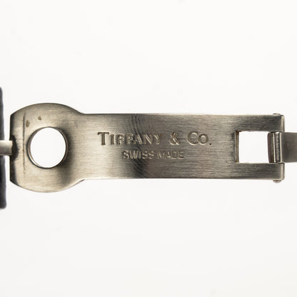 Tiffany Stainless Steel Calfskin 40mm Streamerica Quartz Watch 4 of 9