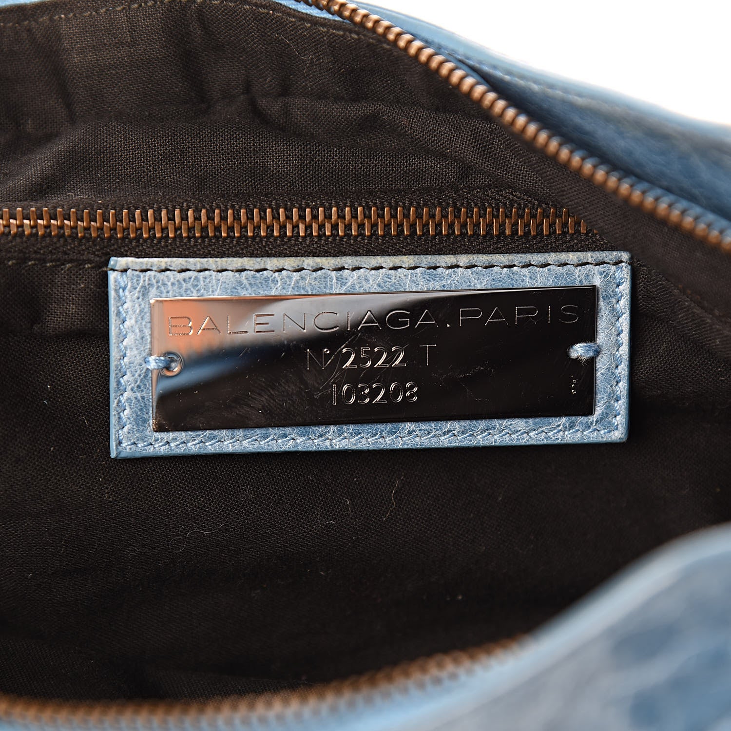 Balenciaga Agneau Classic Hardware First Sky Blue 6 of 13