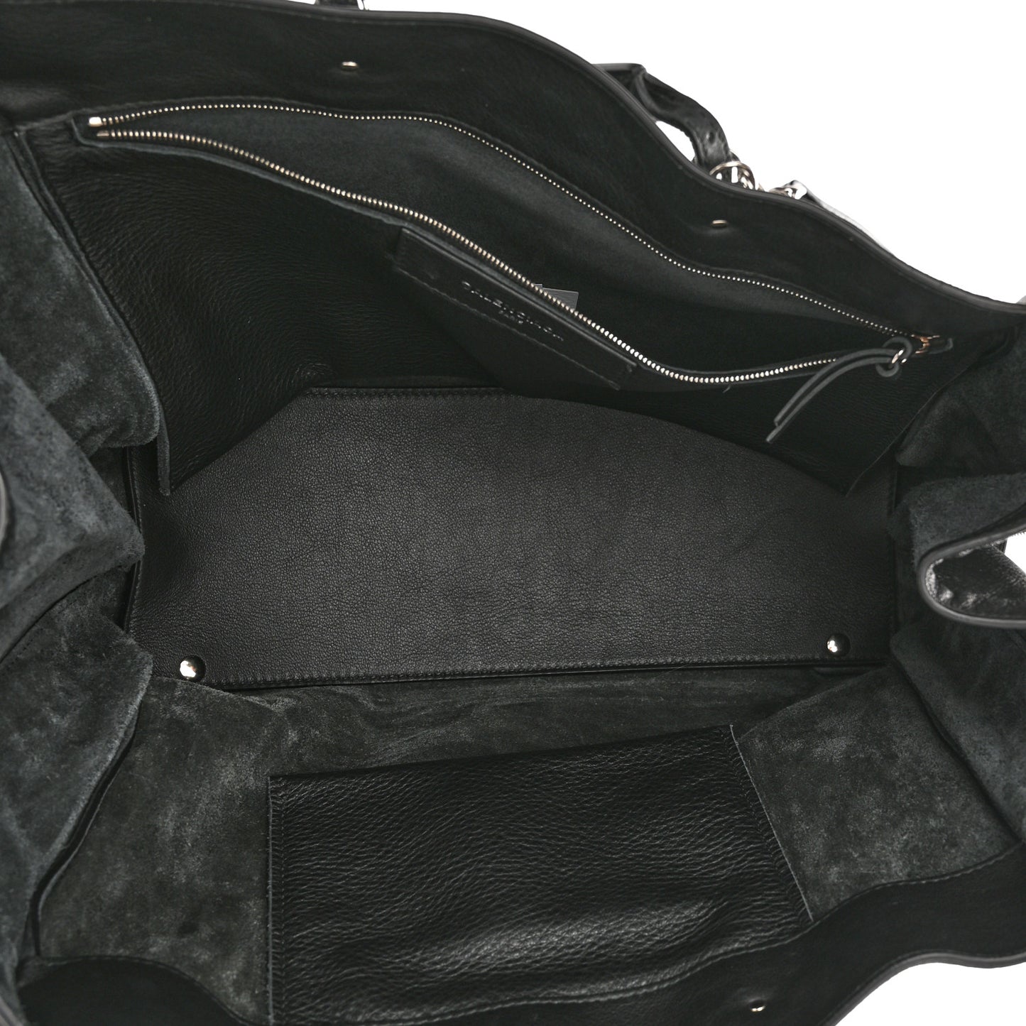 Veau Papier B4 Zip Around Tote Black