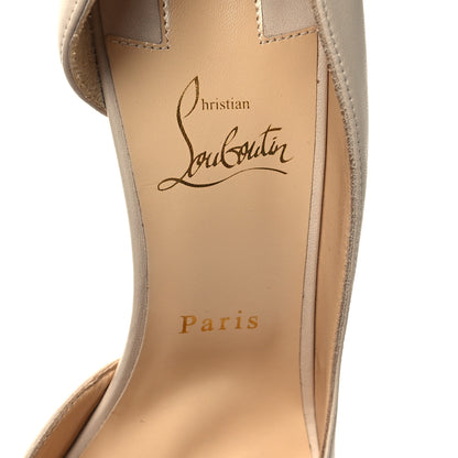 Christian Louboutin Shiny Nappa Iriza 100 Pumps 41 Nude 7 of 7