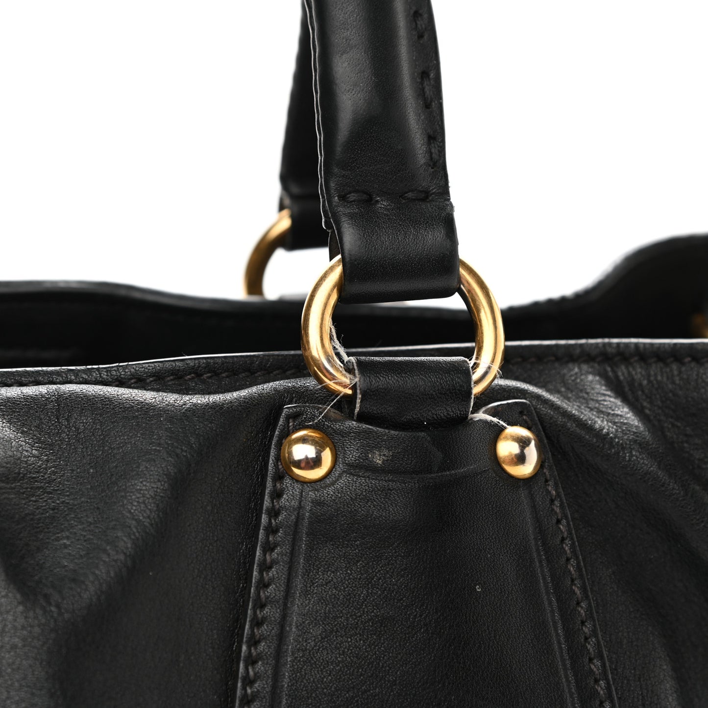 Soft Calf Satchel Black