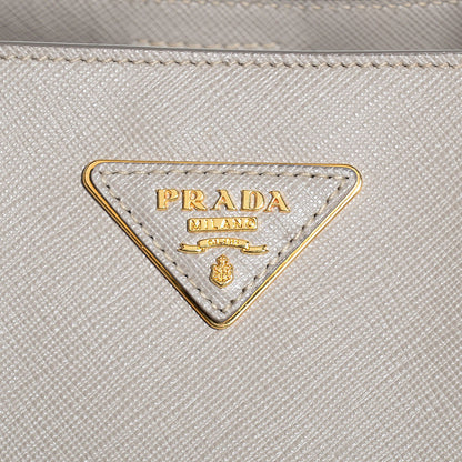 Prada Saffiano Lux Large Tote Pomice 7 of 10