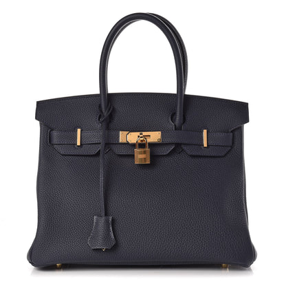 Hermes Togo Birkin 30 Bleu Nuit 1 of 34
