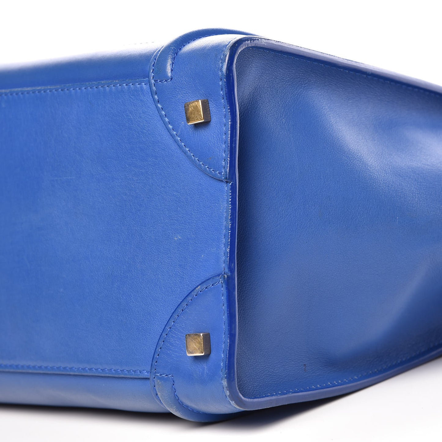 Smooth Calfskin Mini Luggage Royal Blue