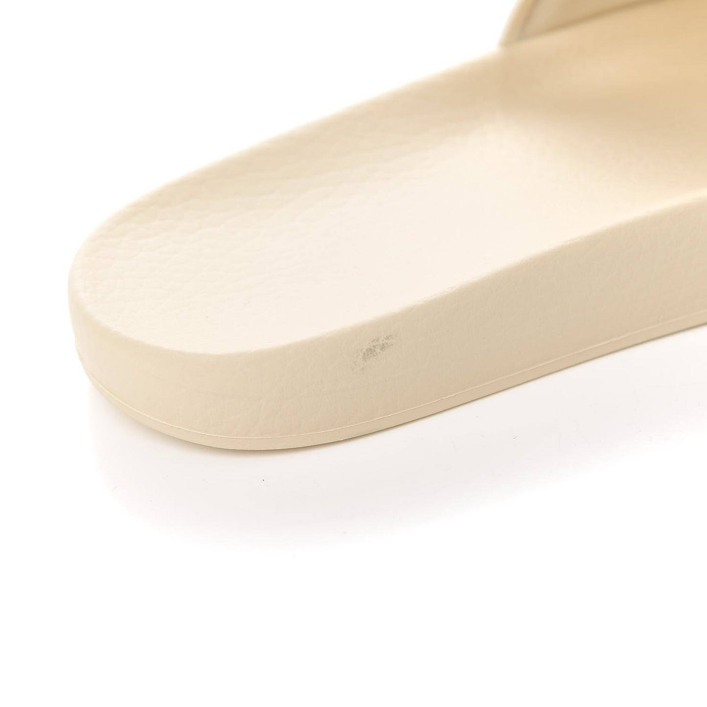 GG Supreme Monogram Flora Pursuit Slide Sandals 40 White