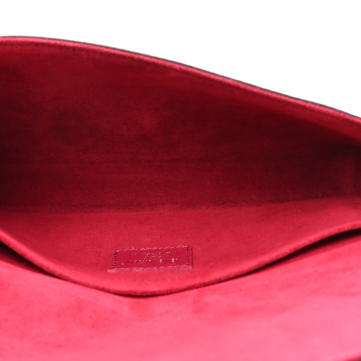 Monogram Pochette Felicie Chain Wallet Fuchsia