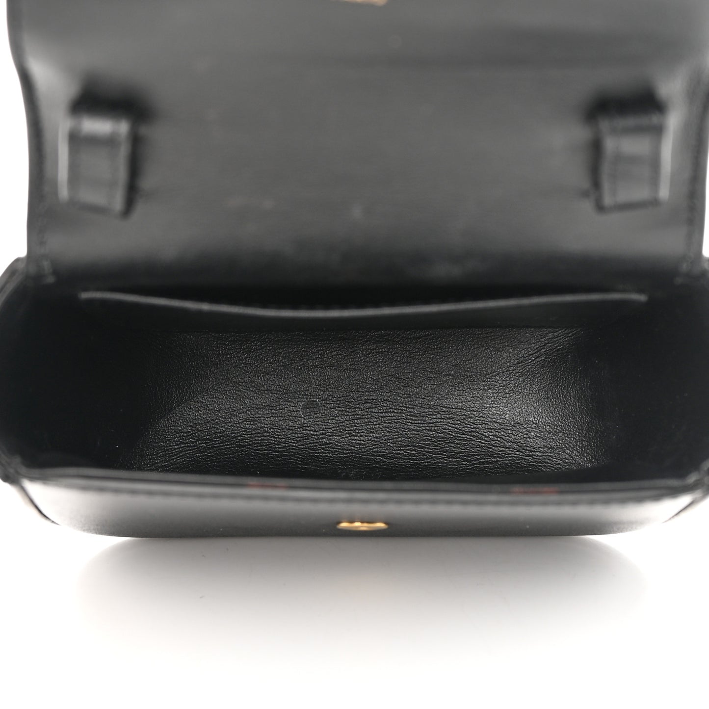 Shiny Calfskin Mini Triomphe Black