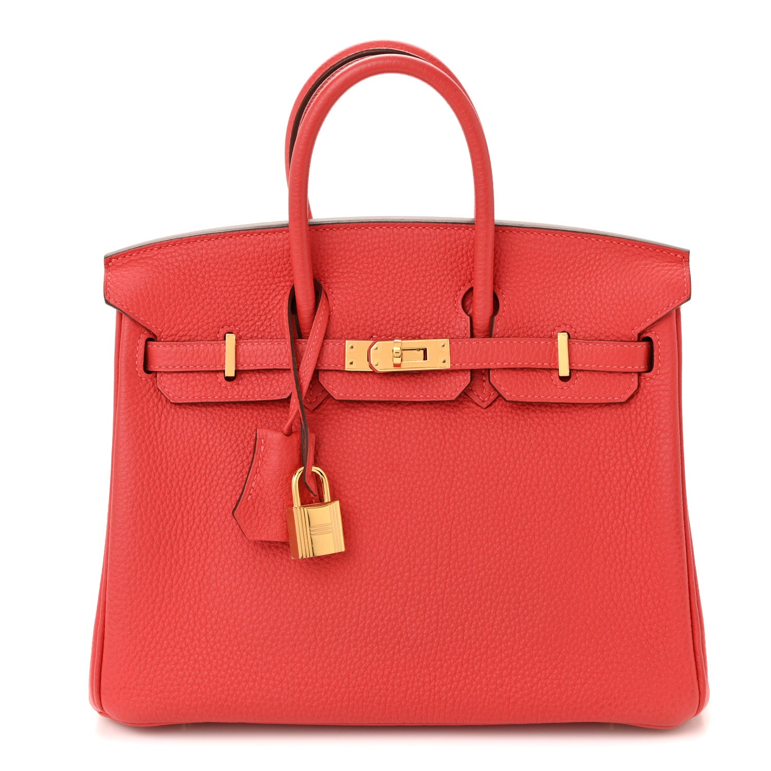 Hermes Togo Birkin 25 Rouge Pivoine 1 of 10