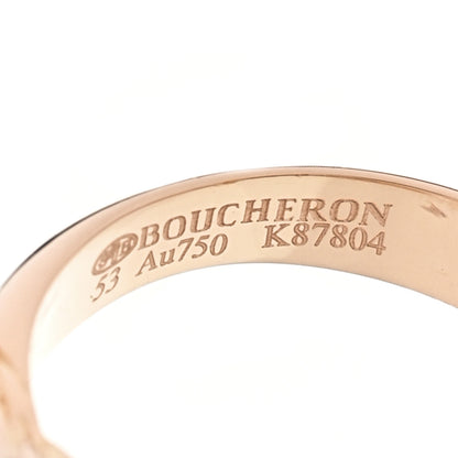 Boucheron 18K Rose Gold Diamond Toi e Moi Serpent Boheme Ring 53 6.25 4 of 4