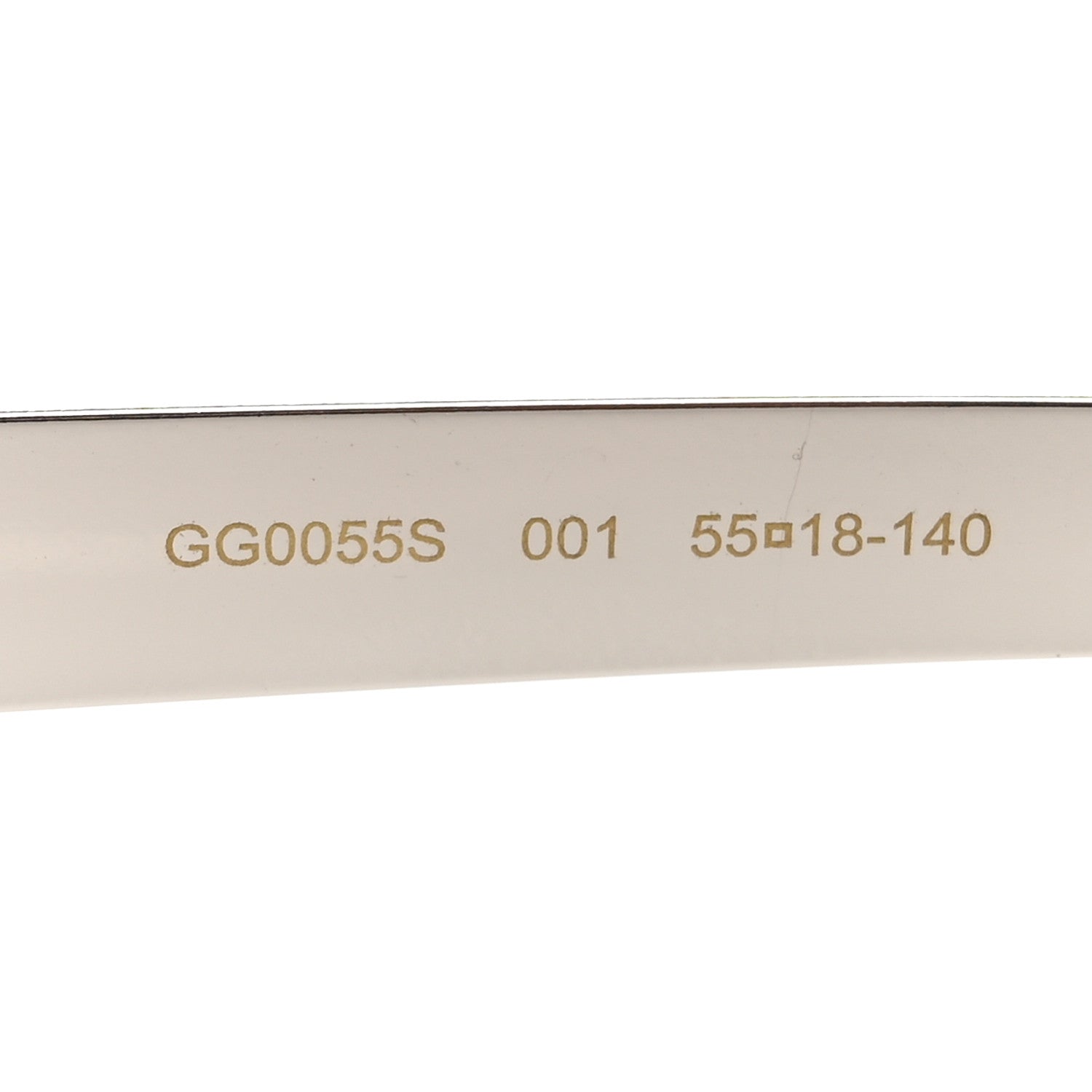 Gucci Acetate Damascato Cat Eye Sunglasses GG0055S Black Gold 5 of 8