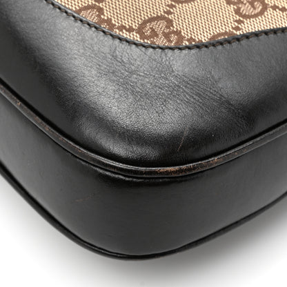 Gucci Monogram Web Jackie O Hobo Dark Brown 16 of 16