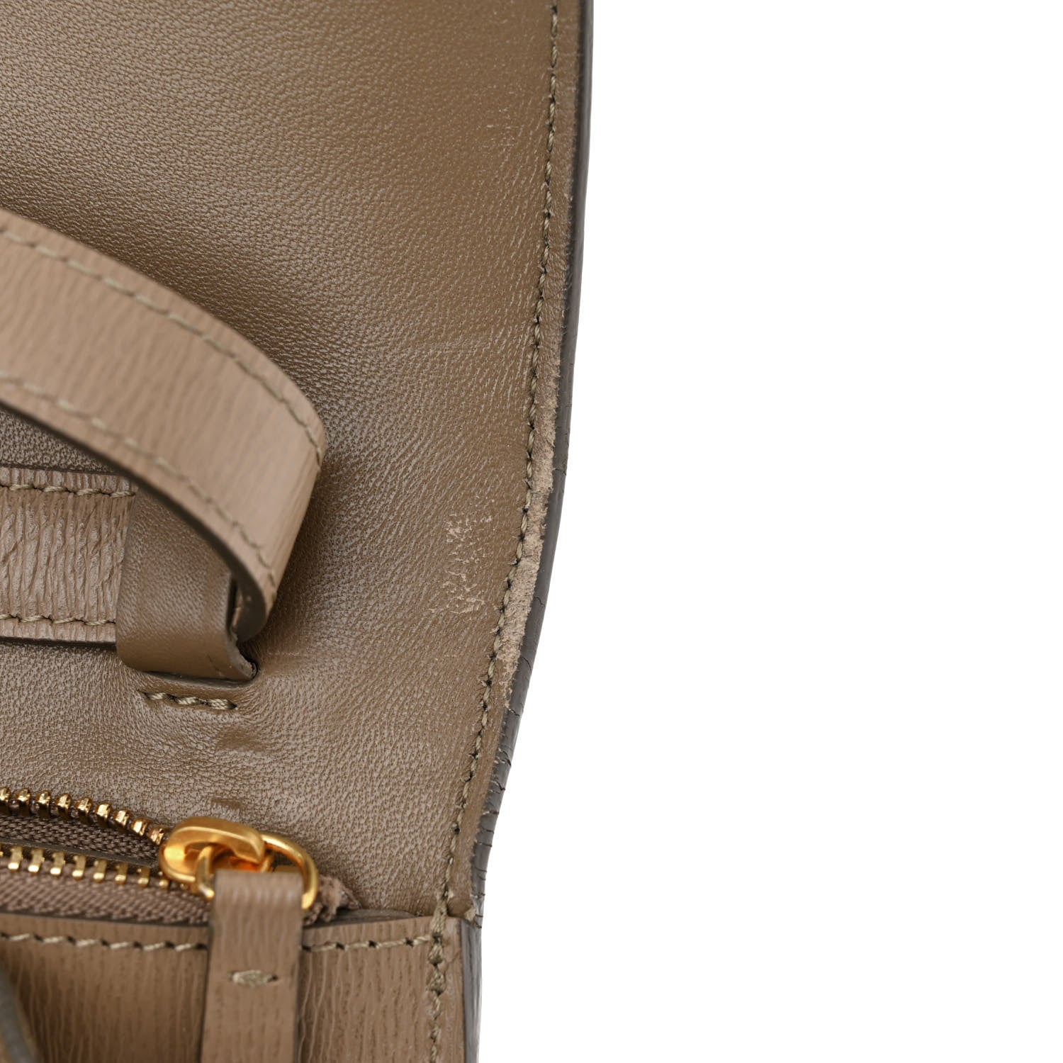 Celine Liege Calfskin Medium Classic Box Flap Bag Taupe 11 of 13