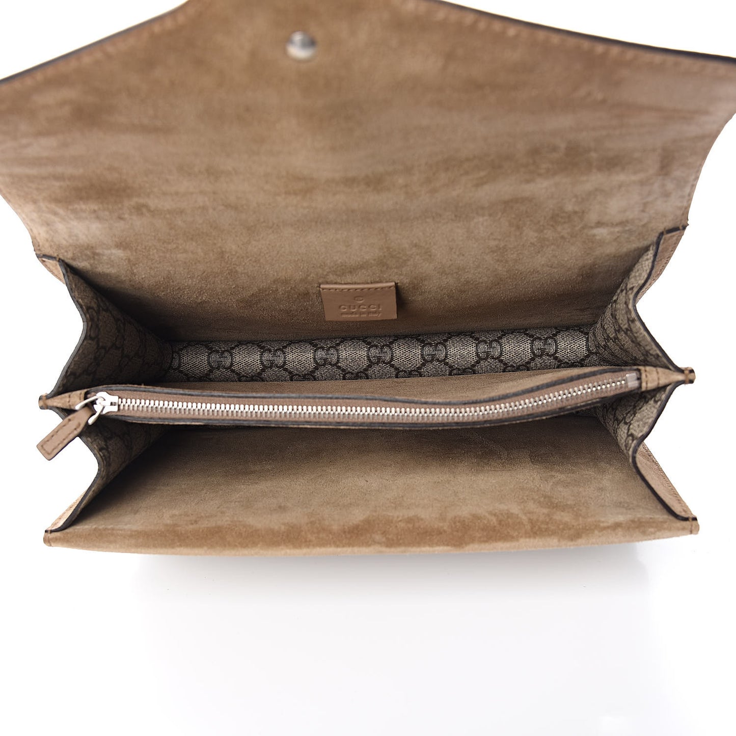 GG Supreme Monogram Small Dionysus Shoulder Bag Taupe