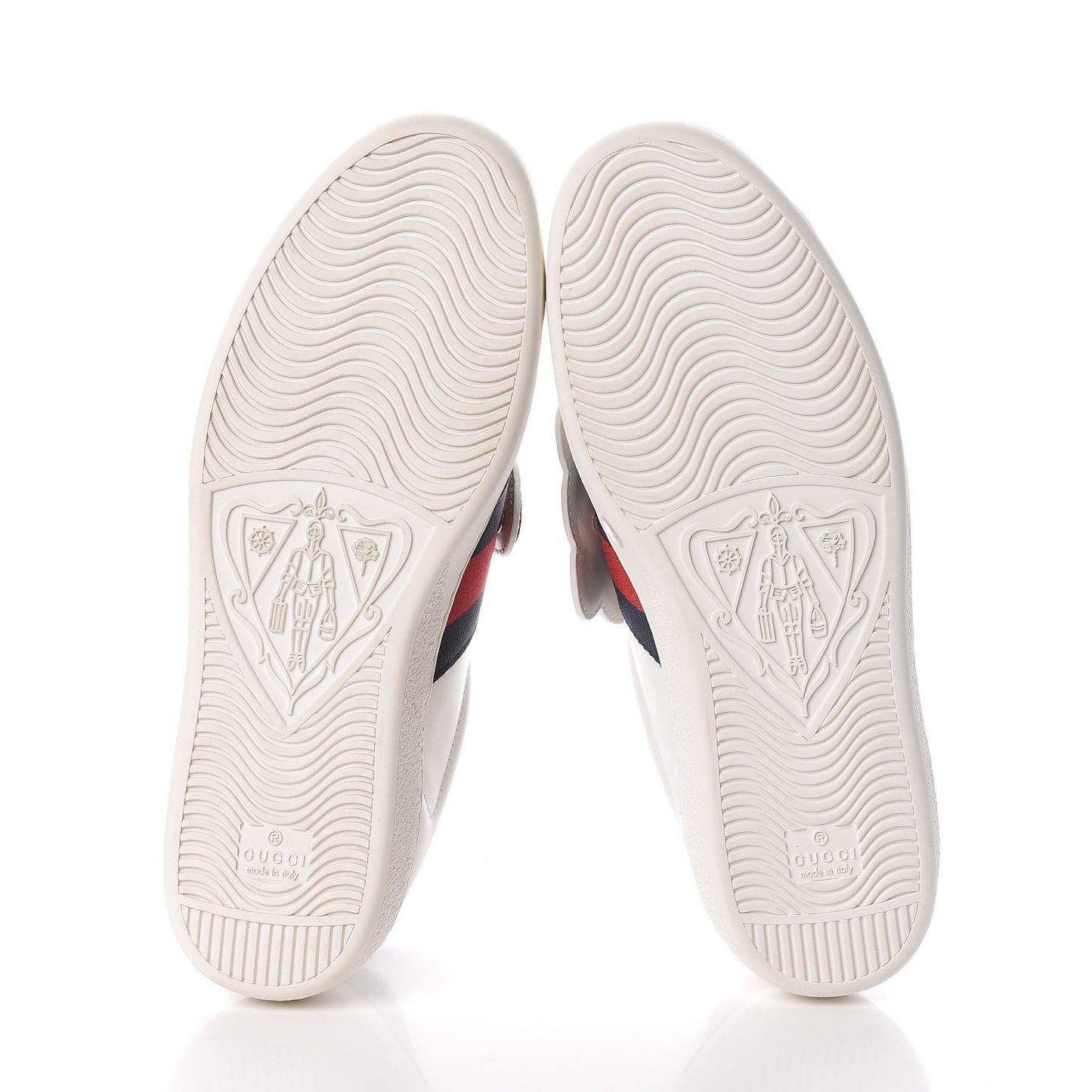 Calfskin Ayers Web UFO Dragon Embroidered Mens Ace Sneakers 7.5 White