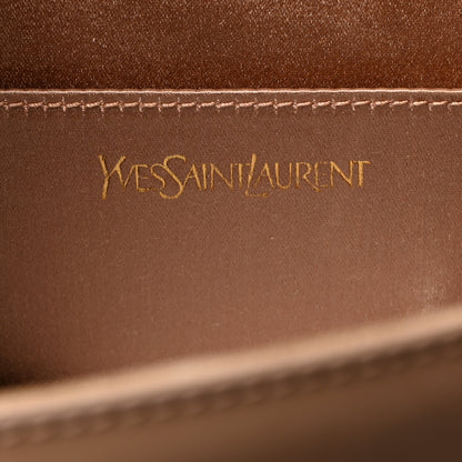 Saint Laurent Patent Calfskin Monogram Large Belle De Jour Clutch Chair 6 of 7