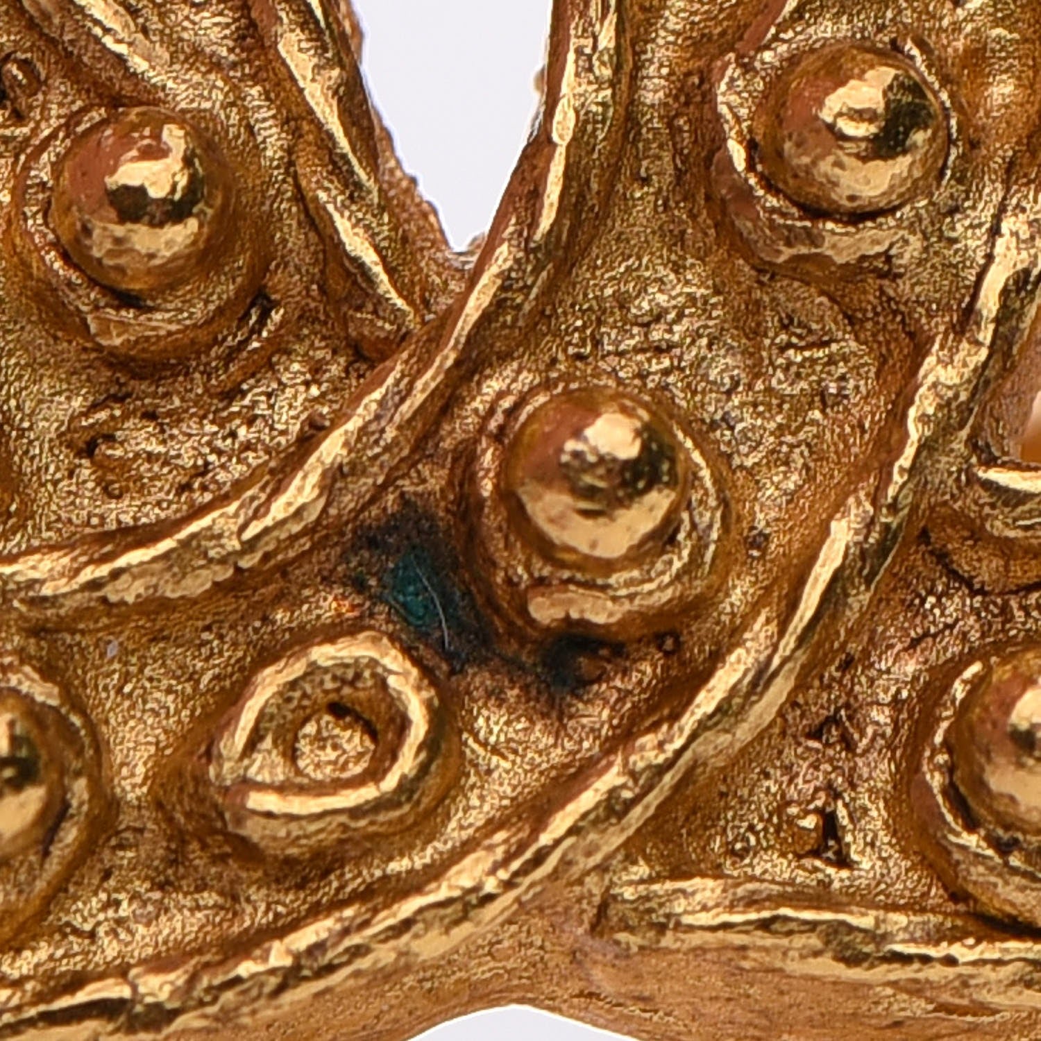 Chanel Triple CC Chain Necklace Gold 8 of 9