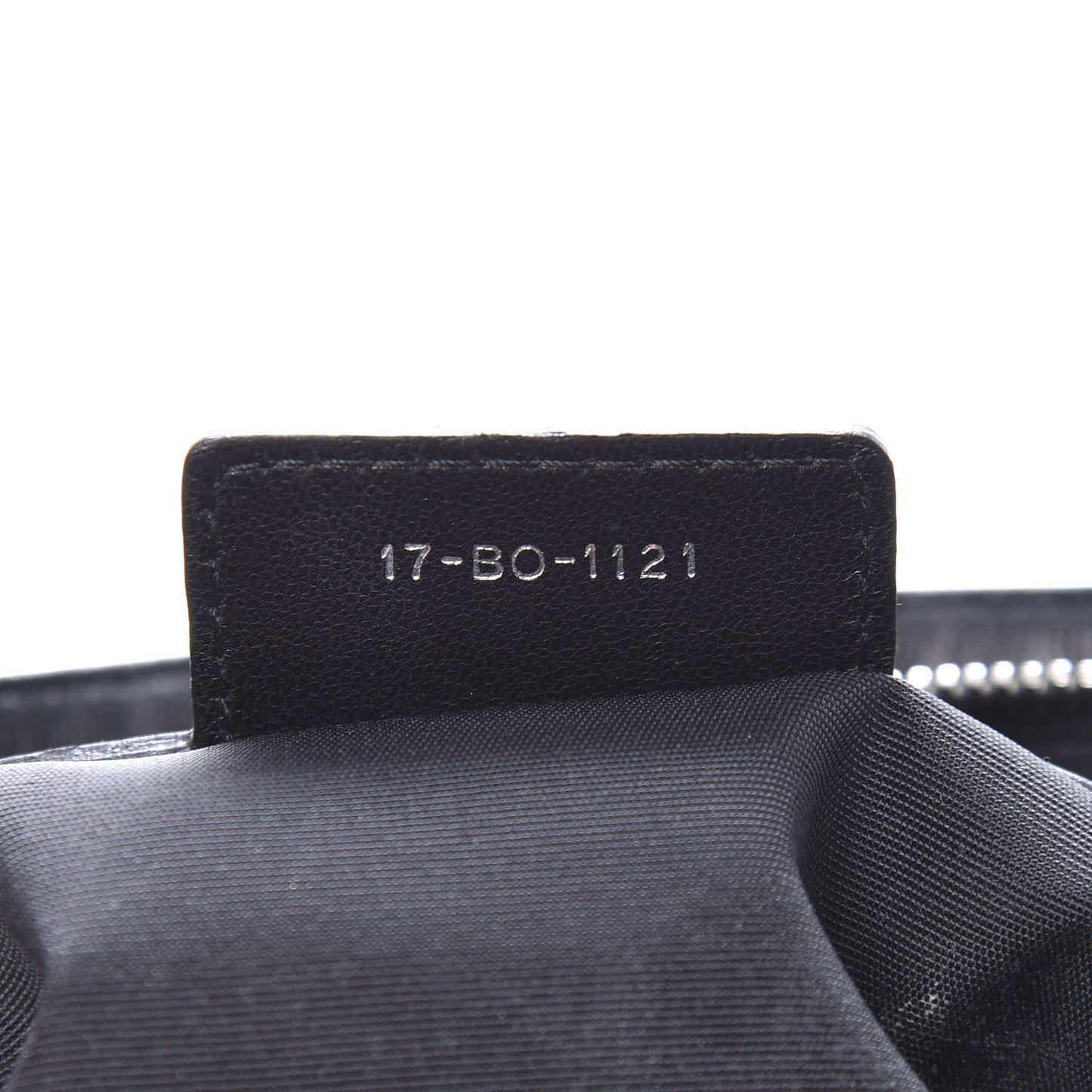 Lambskin Cannage Granville Polochon Black