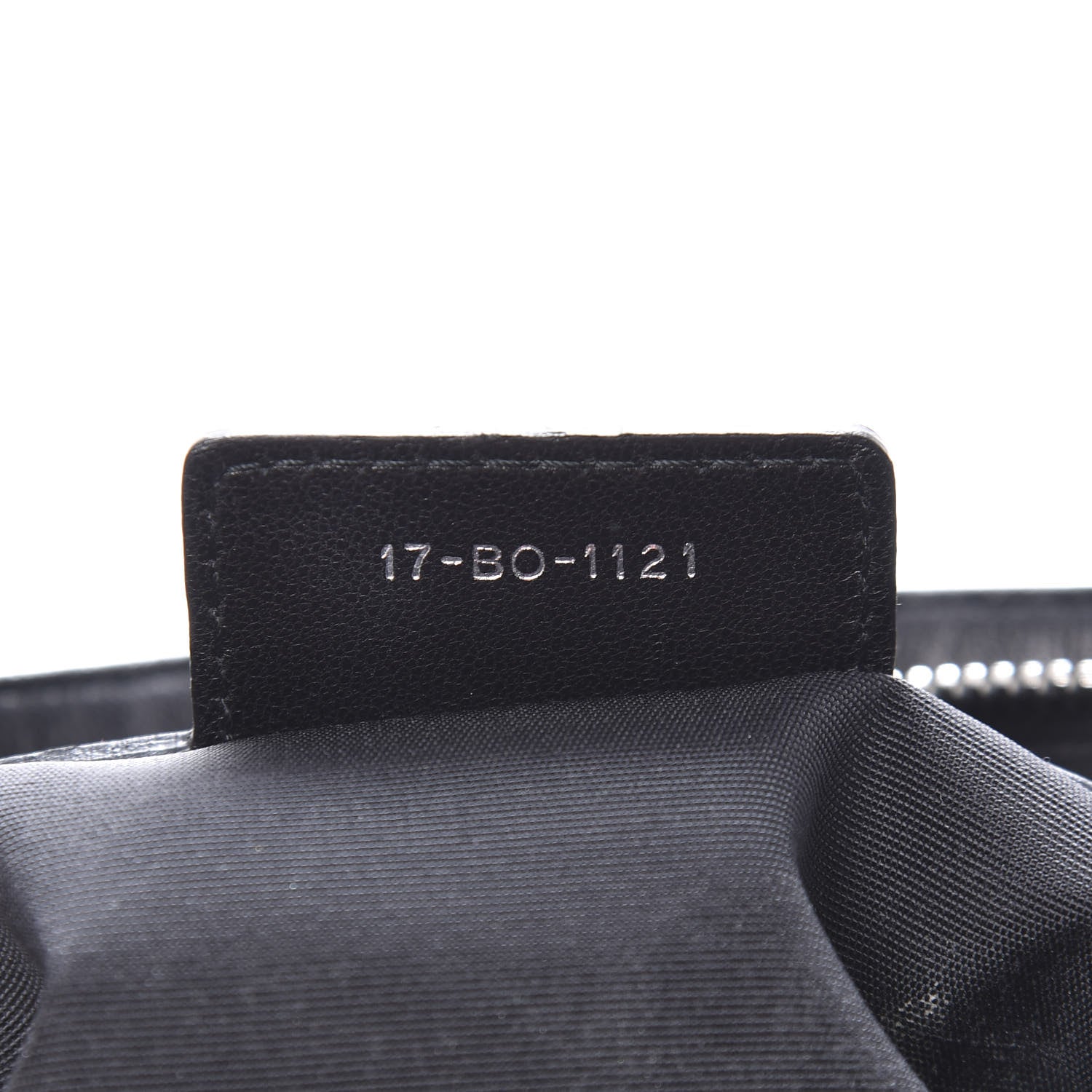 Christian Dior Lambskin Cannage Granville Polochon Black 7 of 11