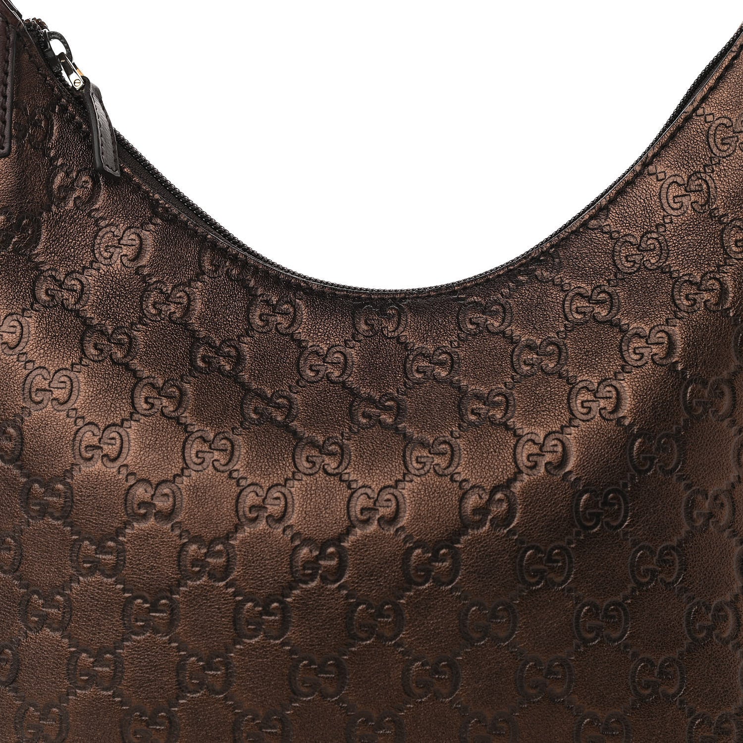Gucci Guccissima Small Hobo Bronze 8 of 10