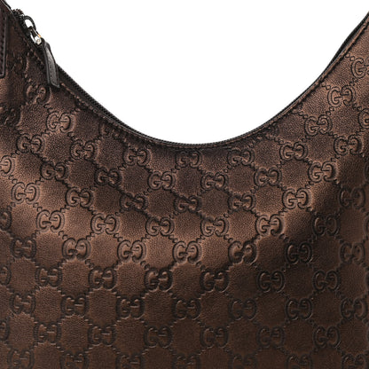 Gucci Guccissima Small Hobo Bronze 8 of 10
