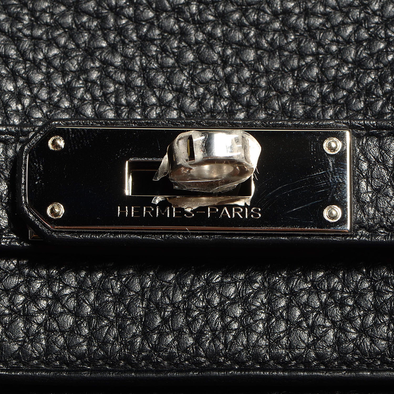 Hermes Taurillon Clemence Birkin 35 Black 6 of 23