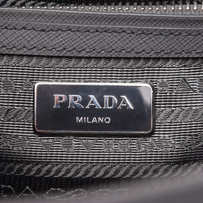 Prada Saffiano Small Galleria Double Zip Tote Marmo 6 of 10