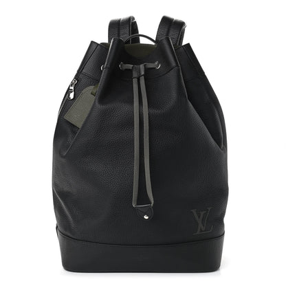 Louis Vuitton Taurillon Noe Backpack Black 1 of 12