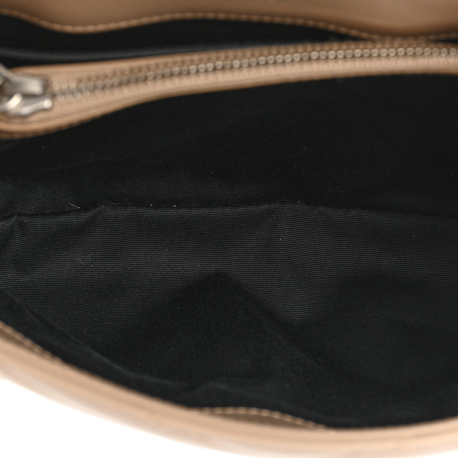 Saint Laurent Calfskin Y Quilted Monogram Small Loulou Chain Satchel Dark Beige 4 of 10