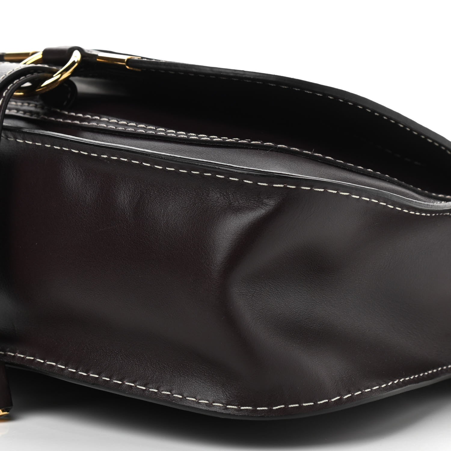 Chloe Smooth Calfskin Small Marcie Satchel Black Raisin 10 of 12