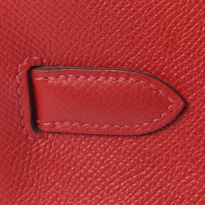 Hermes Epsom Birkin 30 Rouge Casaque 11 of 27