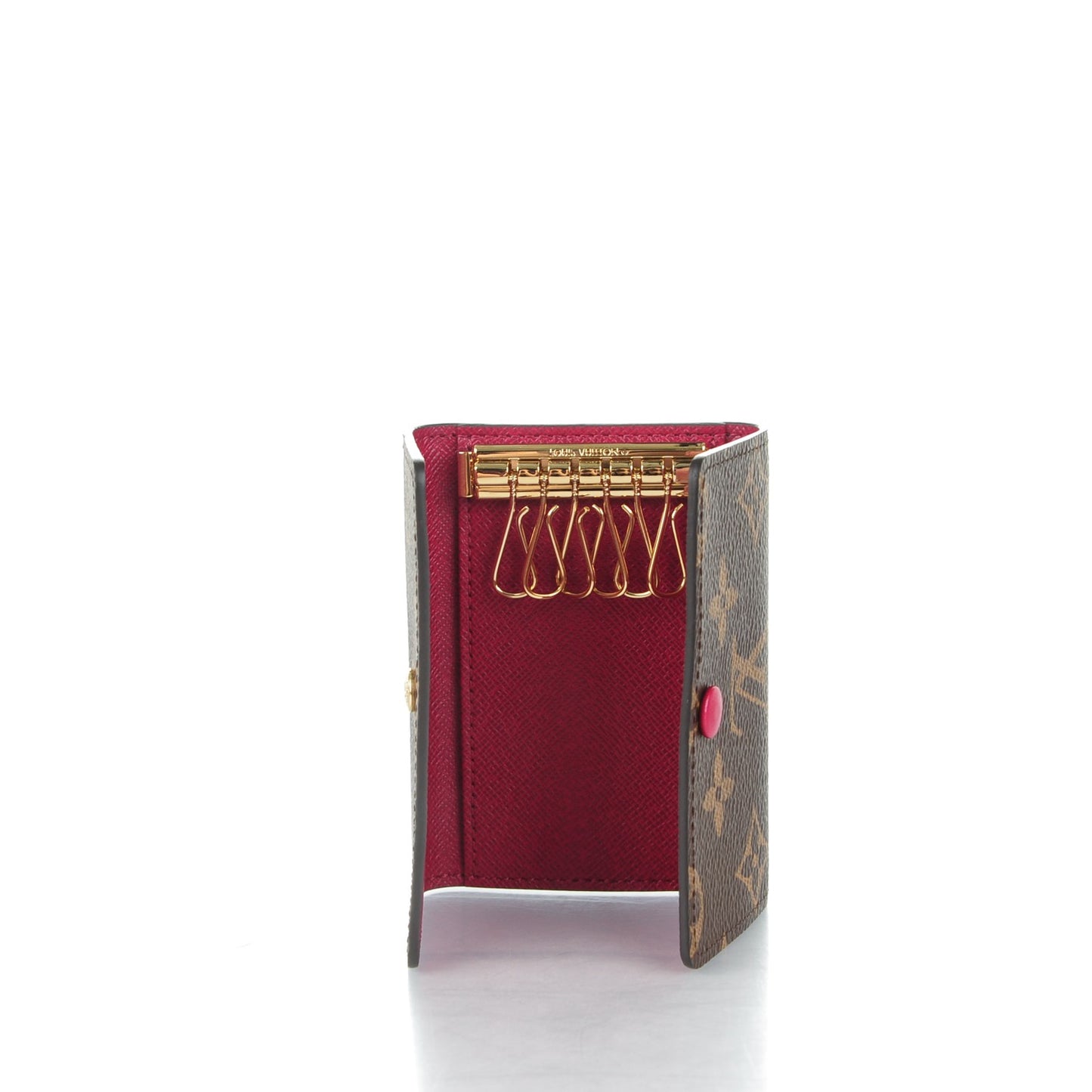 Monogram 6 Key Multicles Holder Fuchsia