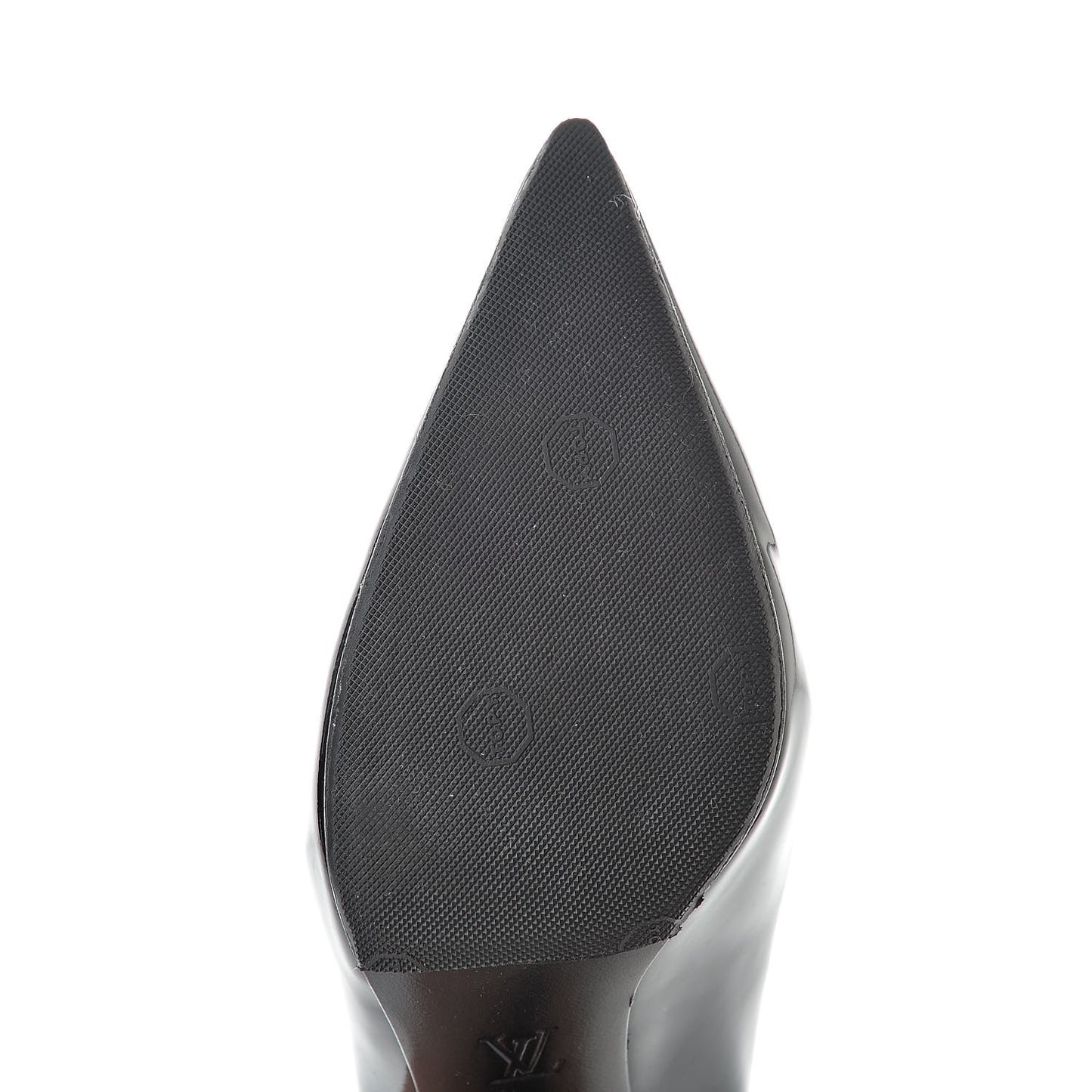 Patent Calfskin Pumps 37 Black