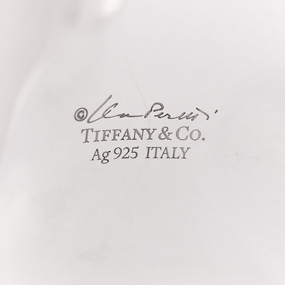 Tiffany Sterling Silver Medium Elsa Peretti Right Wrist Bone Cuff Bracelet 3 of 4
