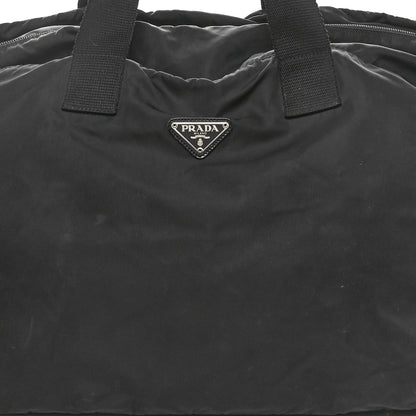 Prada Tessuto Nylon Duffle Bag Black 7 of 9