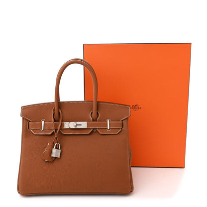 Hermes Togo Birkin 30 Gold 11 of 11