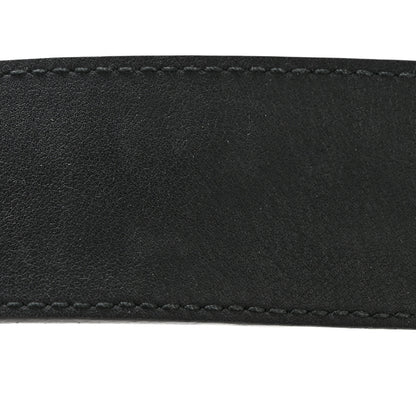 Gucci Textured Calfskin Double G 40mm Belt 75 30 Black 7 of 8