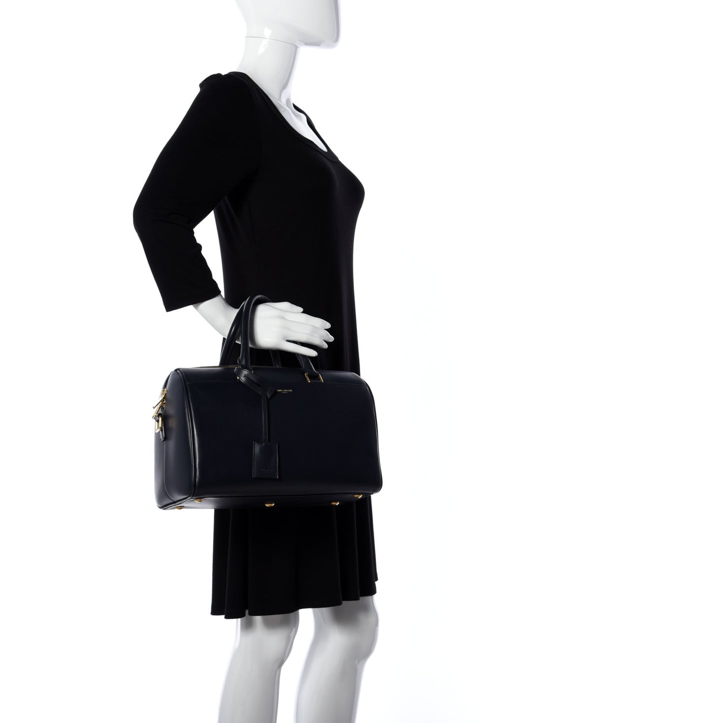 Calfskin Classic Duffle 6 Marine