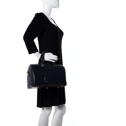 Saint Laurent Calfskin Classic Duffle 6 Marine 3 of 11