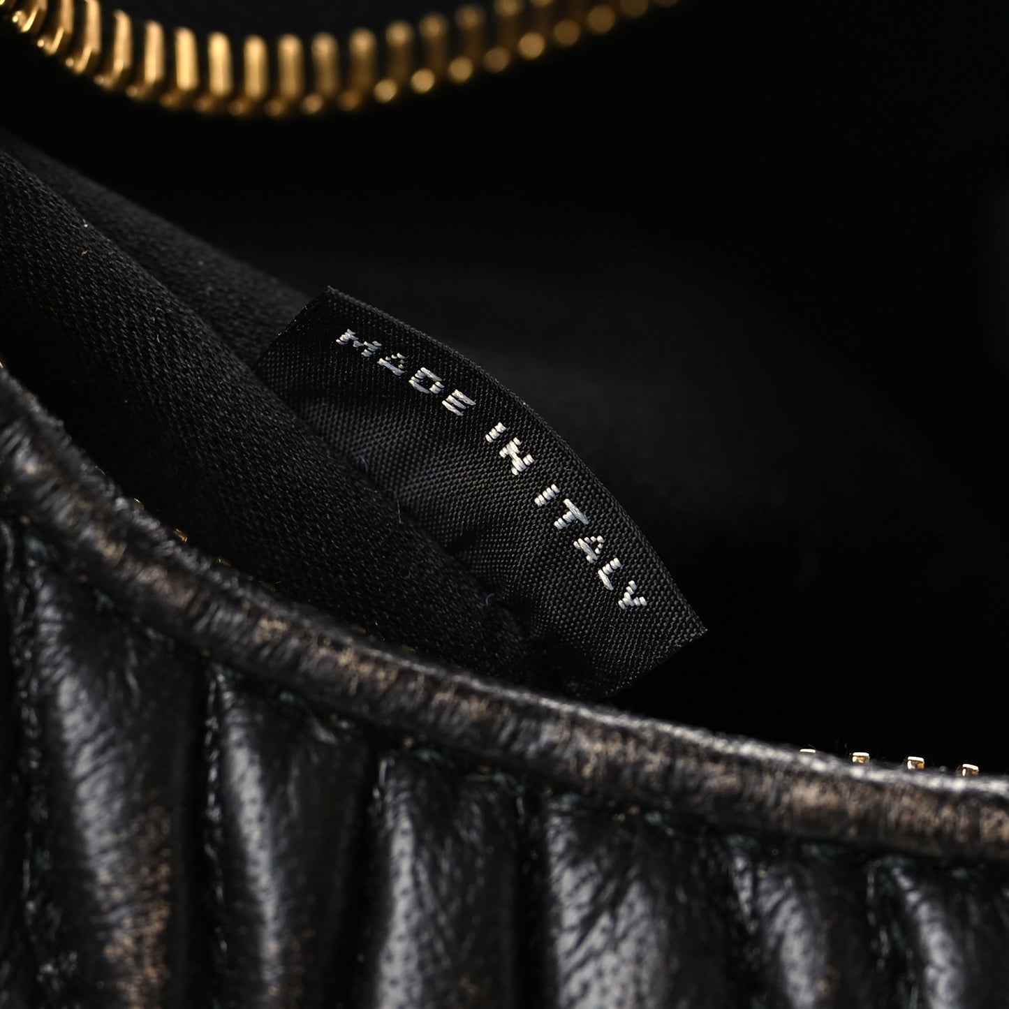 Nappa Matelasse Mini Wander Hobo Sabbia Caffe